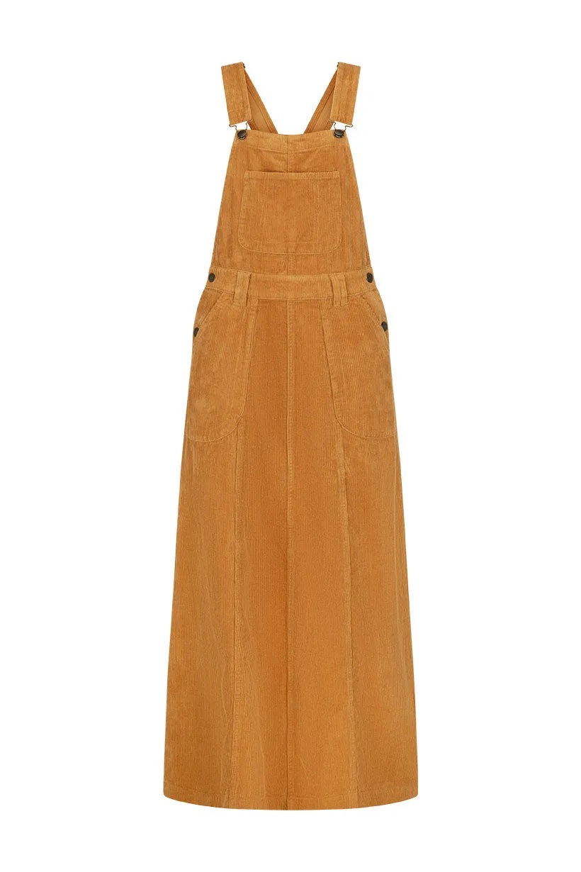 Summit Cord Overall Dress,Dresses