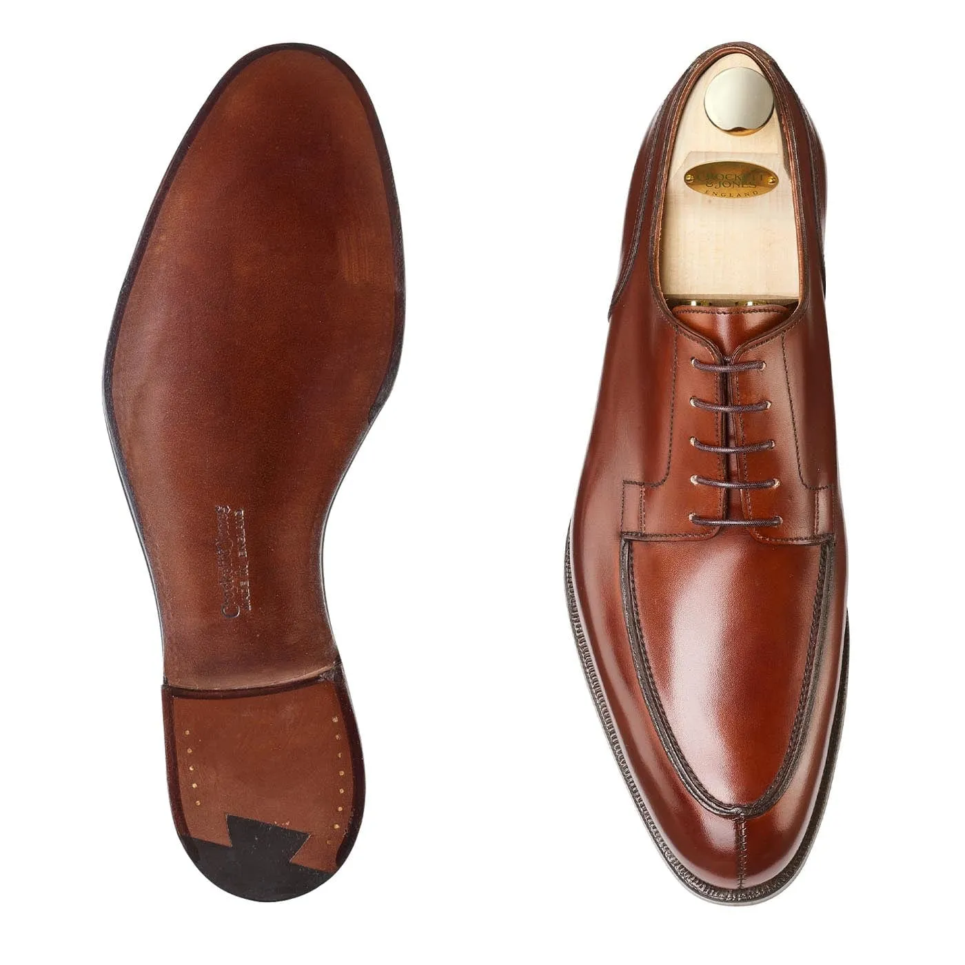 Sussex Chestnut Antique Calf,Men Derbys