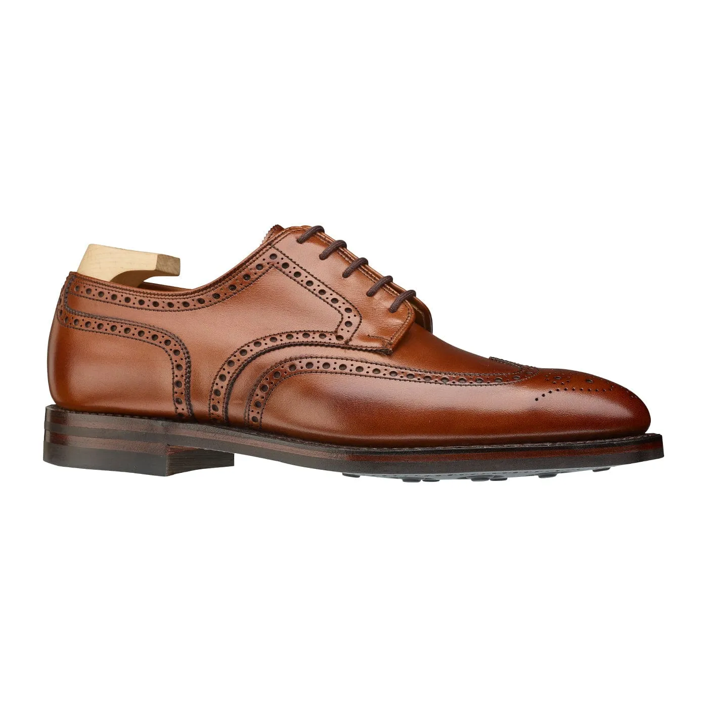 Swansea Beechnut Burnished Calf,Men Derbys