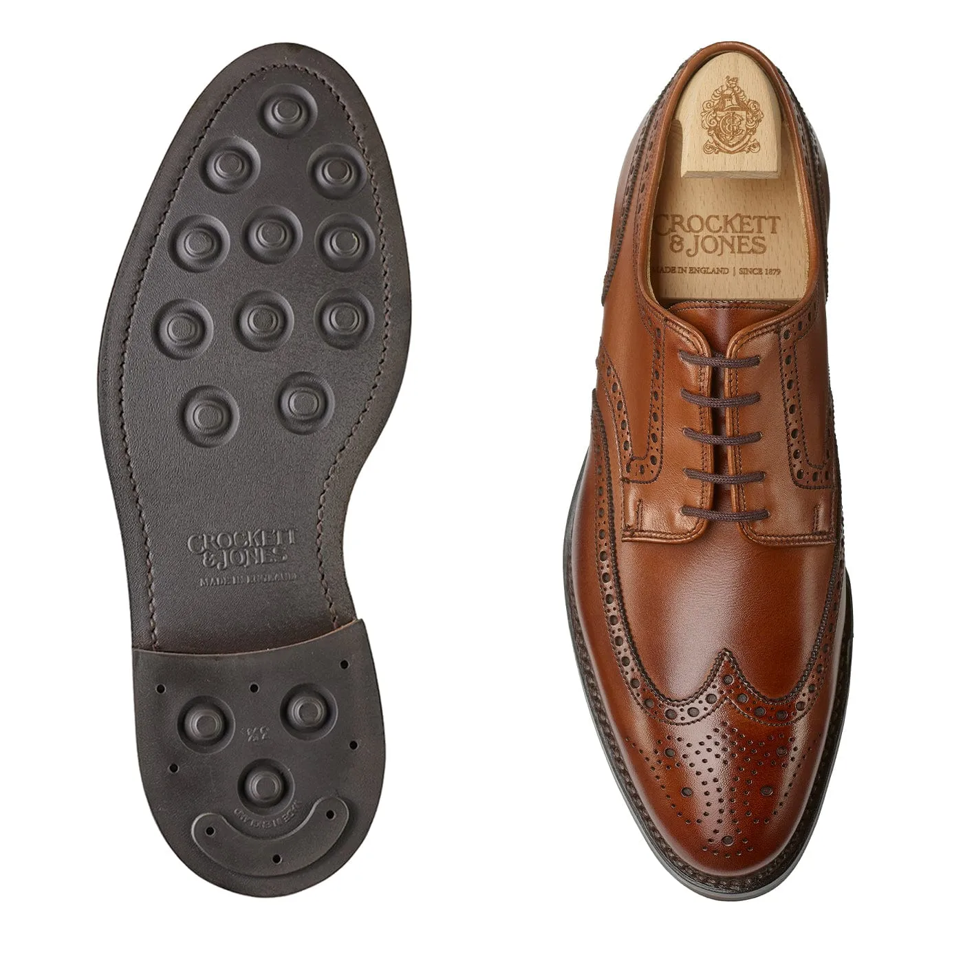 Swansea Beechnut Burnished Calf,Men Derbys
