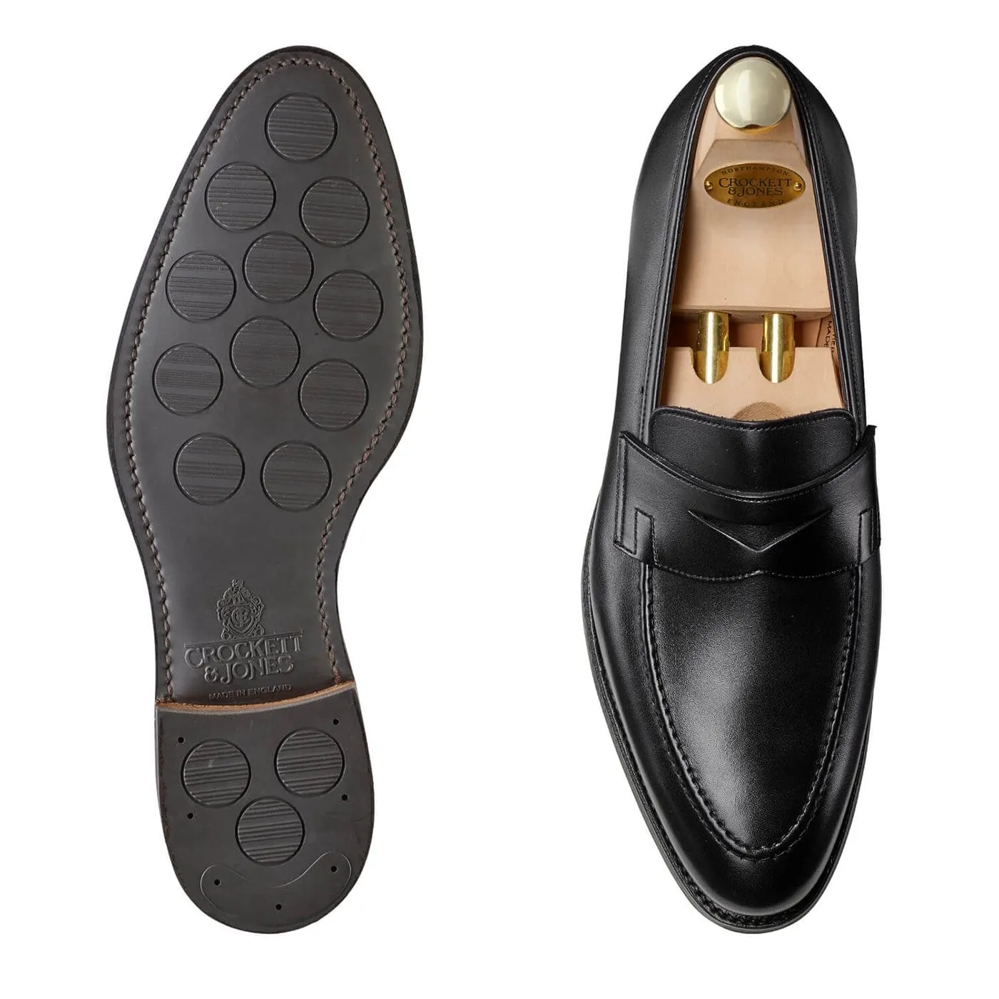 Sydney Black Calf (City Sole),Men Loafers