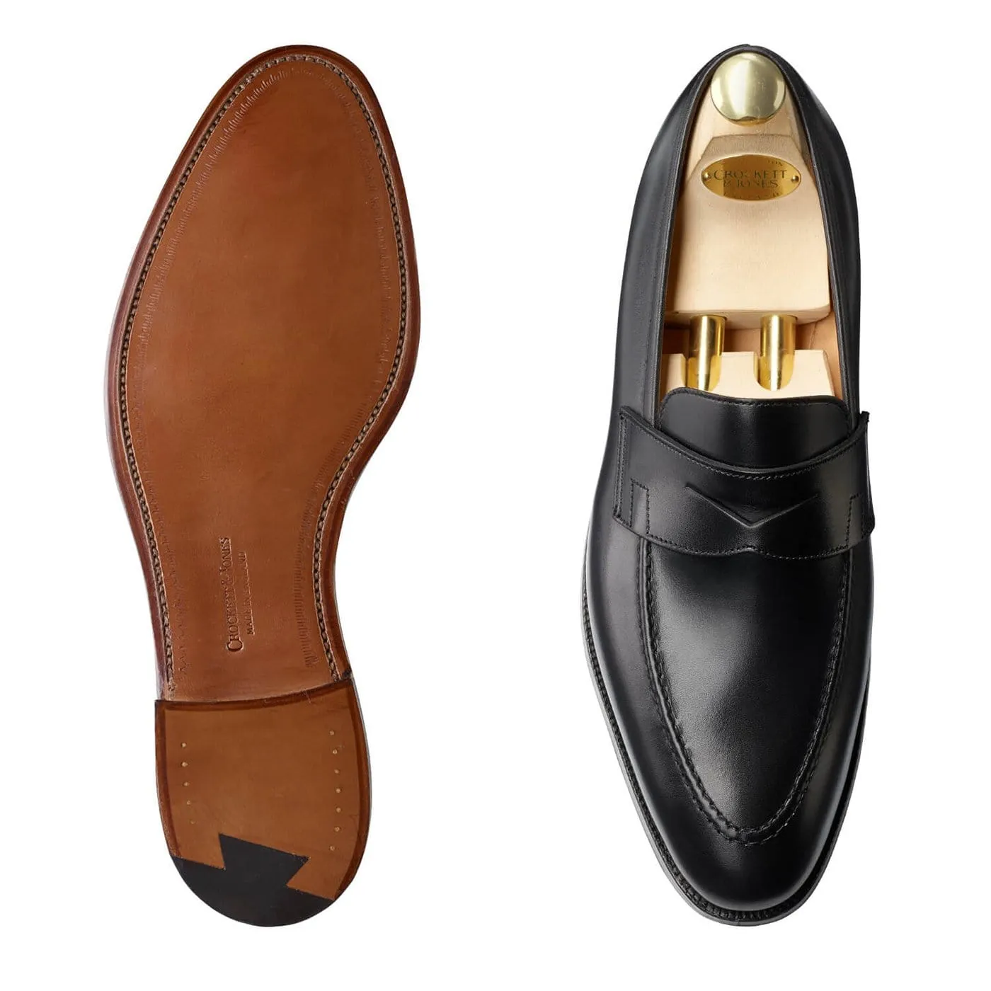 Sydney Black Calf,Men Loafers