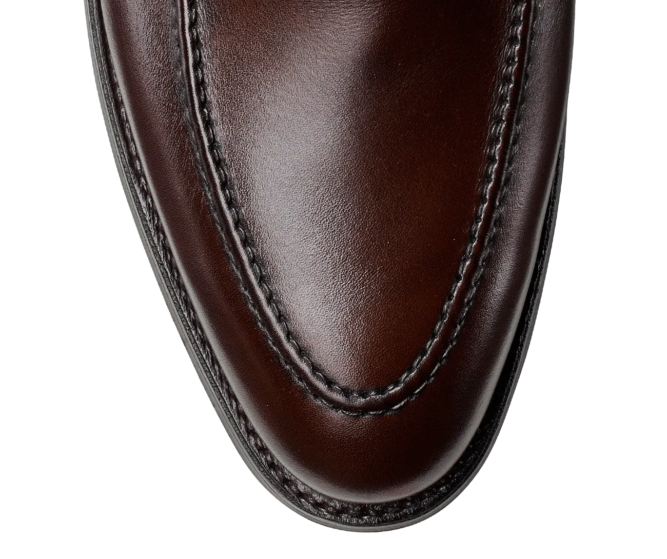 Sydney Dark Brown Burnished Calf (City Sole),Men Loafers