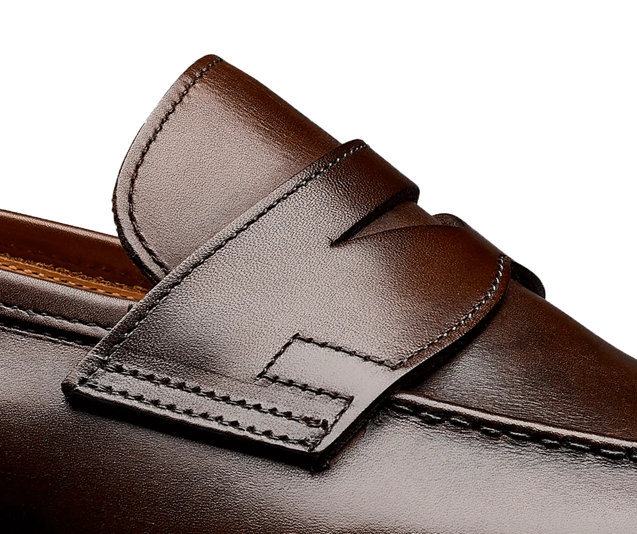 Sydney Dark Brown Burnished Calf,Men Loafers