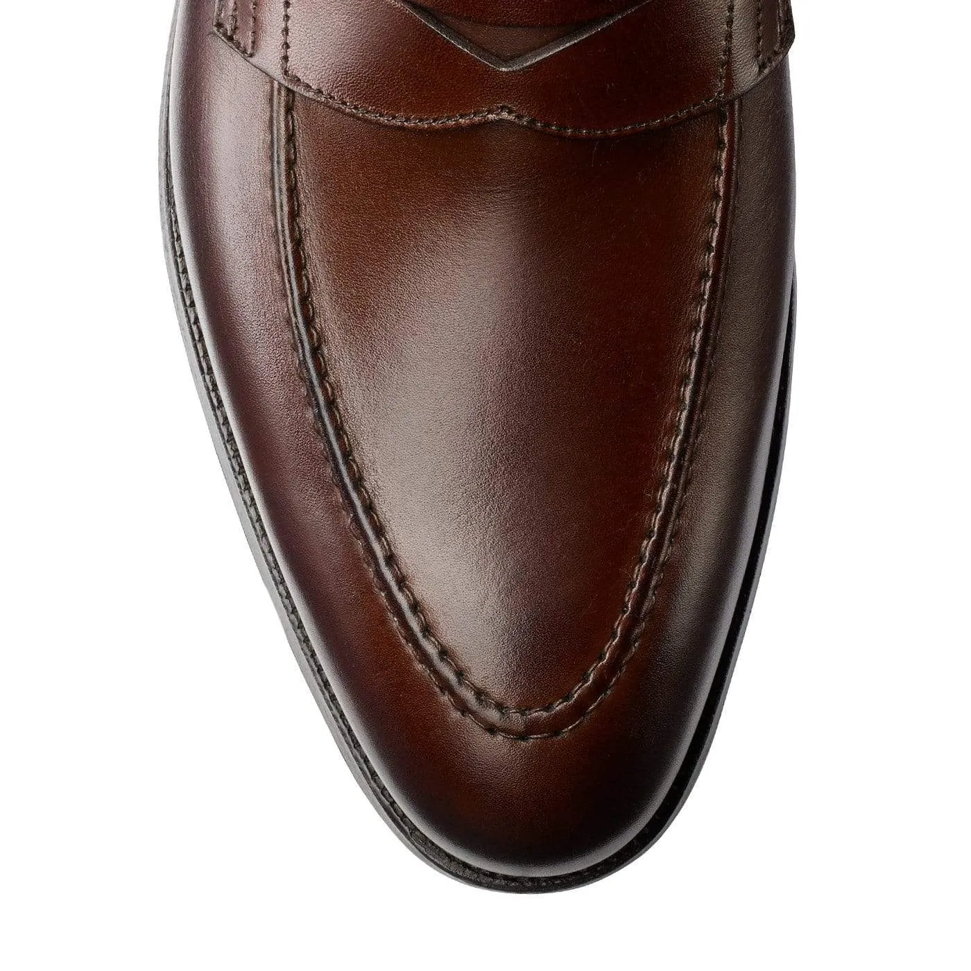Sydney Dark Brown Burnished Calf,Men Loafers