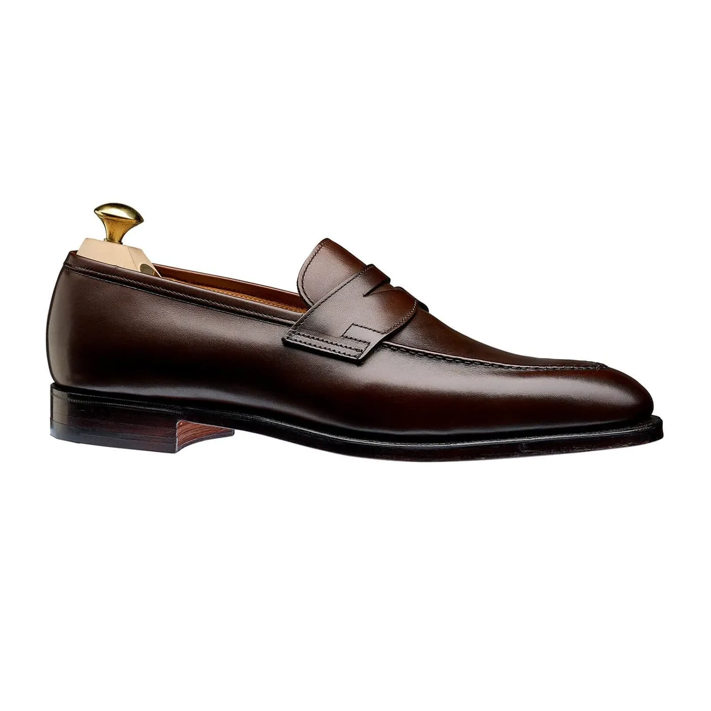 Sydney Dark Brown Burnished Calf,Men Loafers