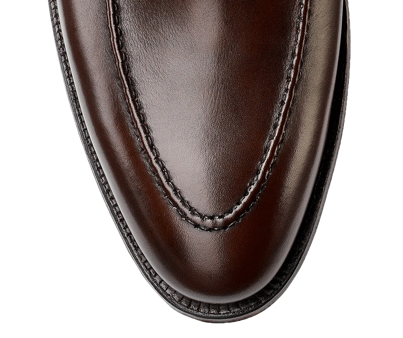 Sydney Dark Brown Burnished Calf,Men Loafers
