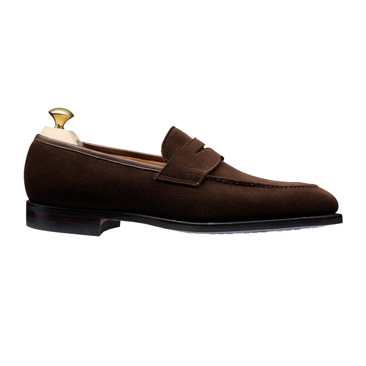 Sydney Dark Brown Suede (G Fitting),Men Loafers