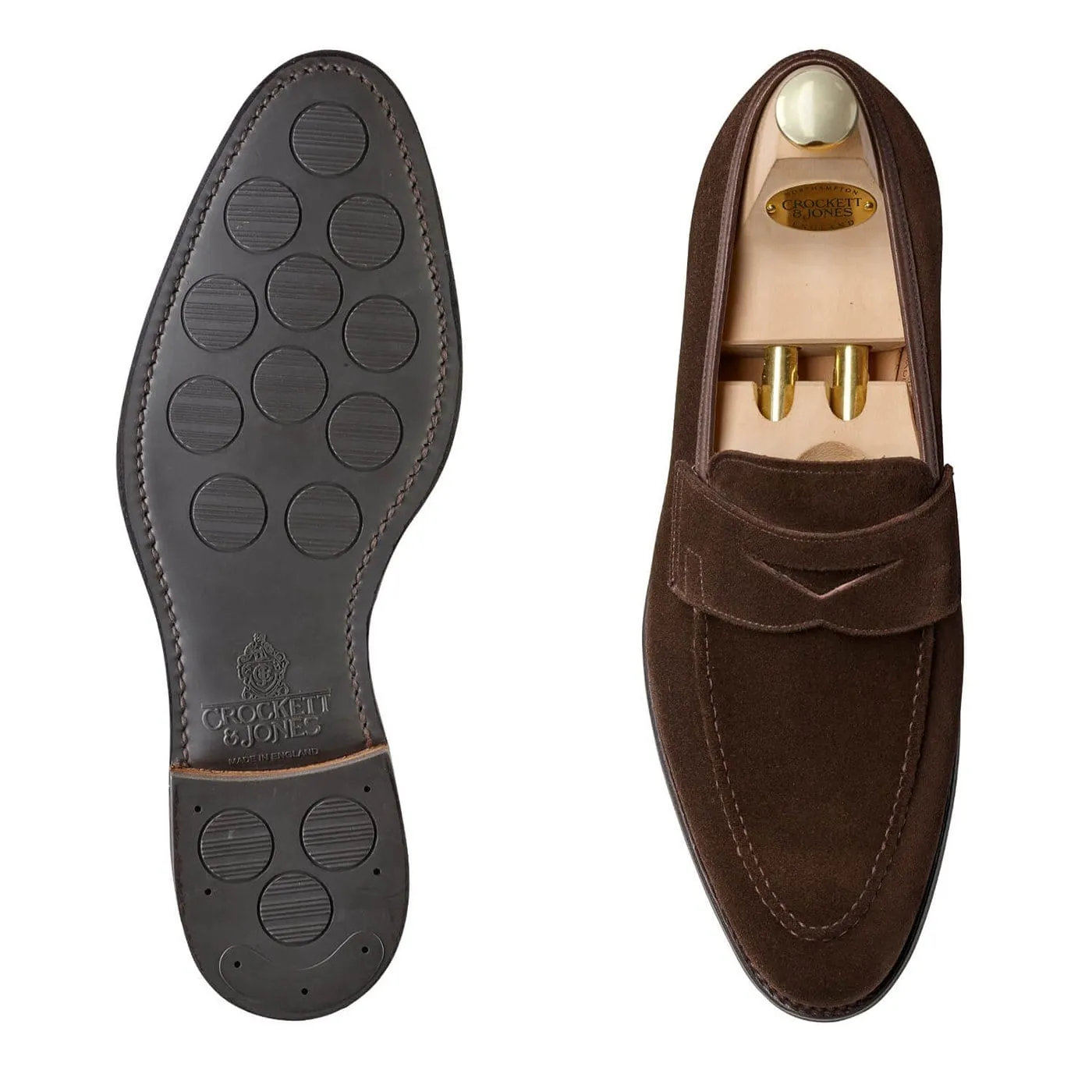 Sydney Dark Brown Suede,Men Loafers