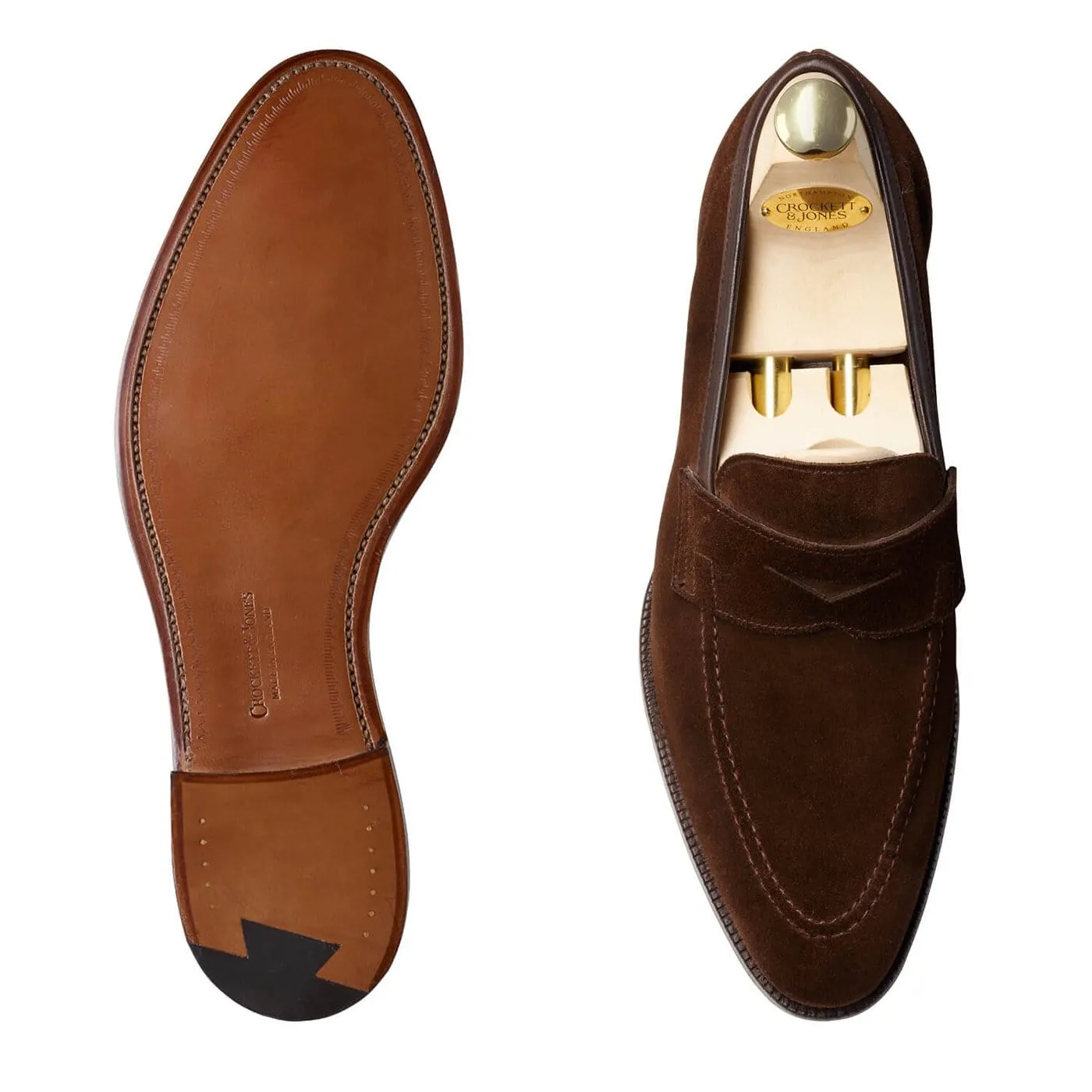 Teign Dark Brown Suede,Men Loafers