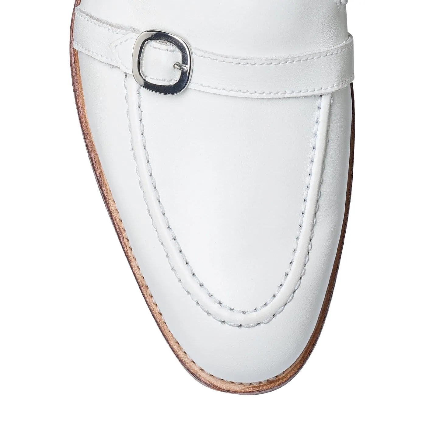 Tessa White Calf,Women Loafers