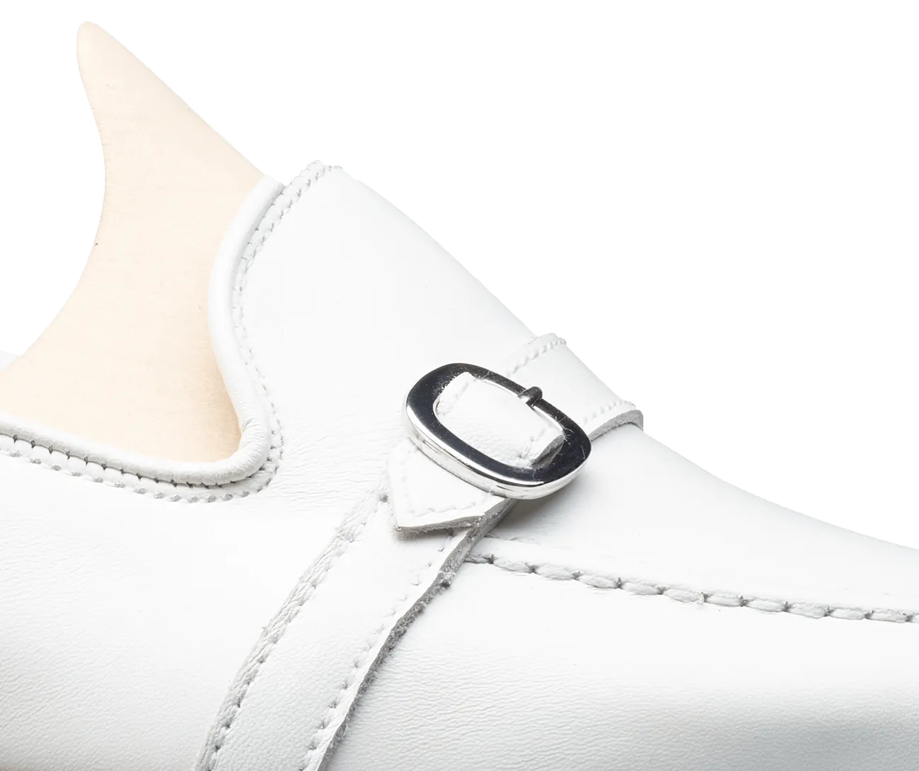 Tessa White Calf,Women Loafers
