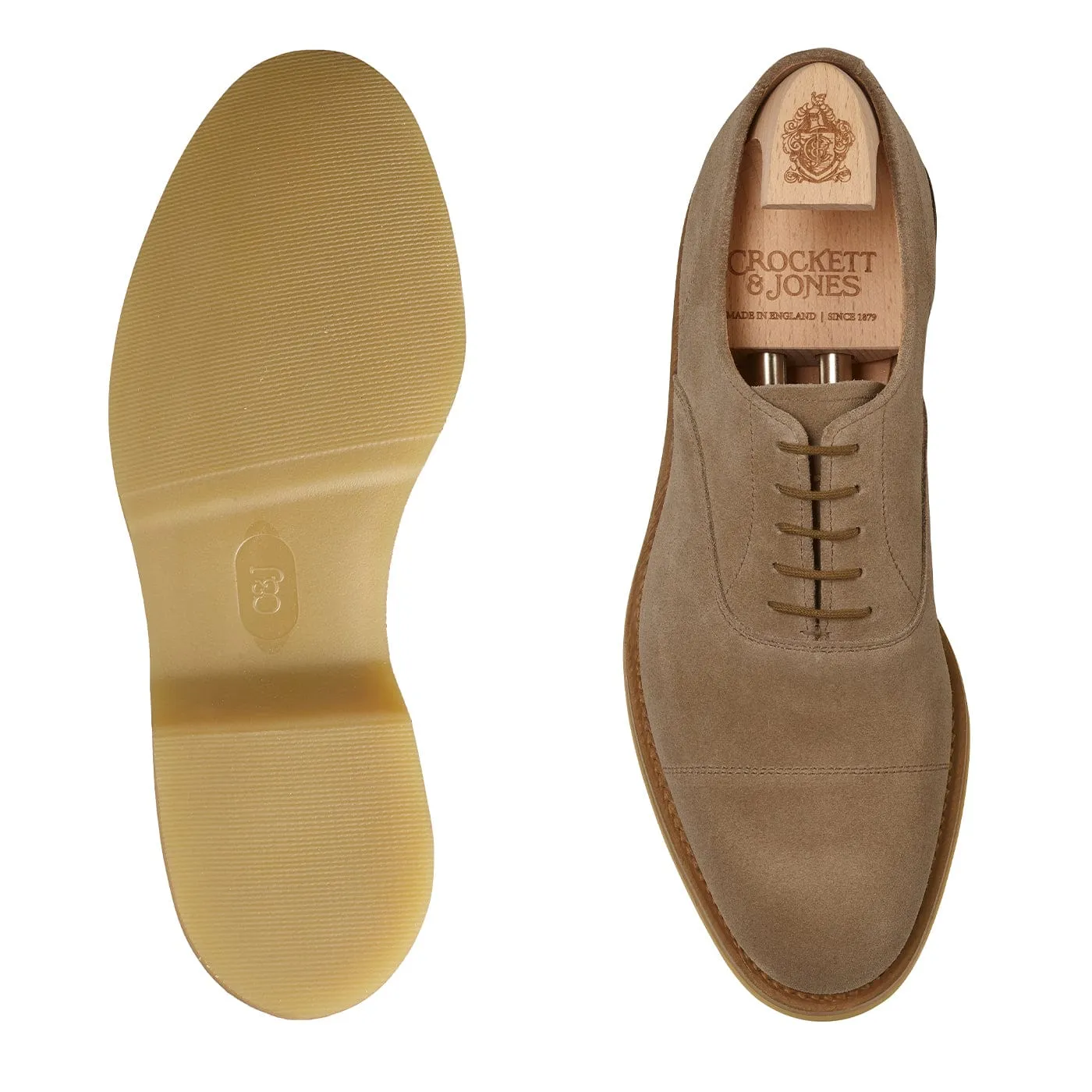 Tresco Khaki Suede,Men Oxfords