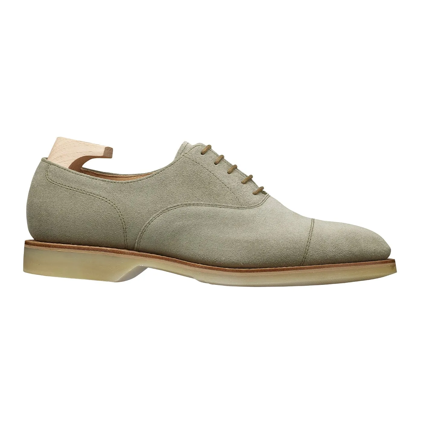 Tresco Pistachio Suede,Men Oxfords