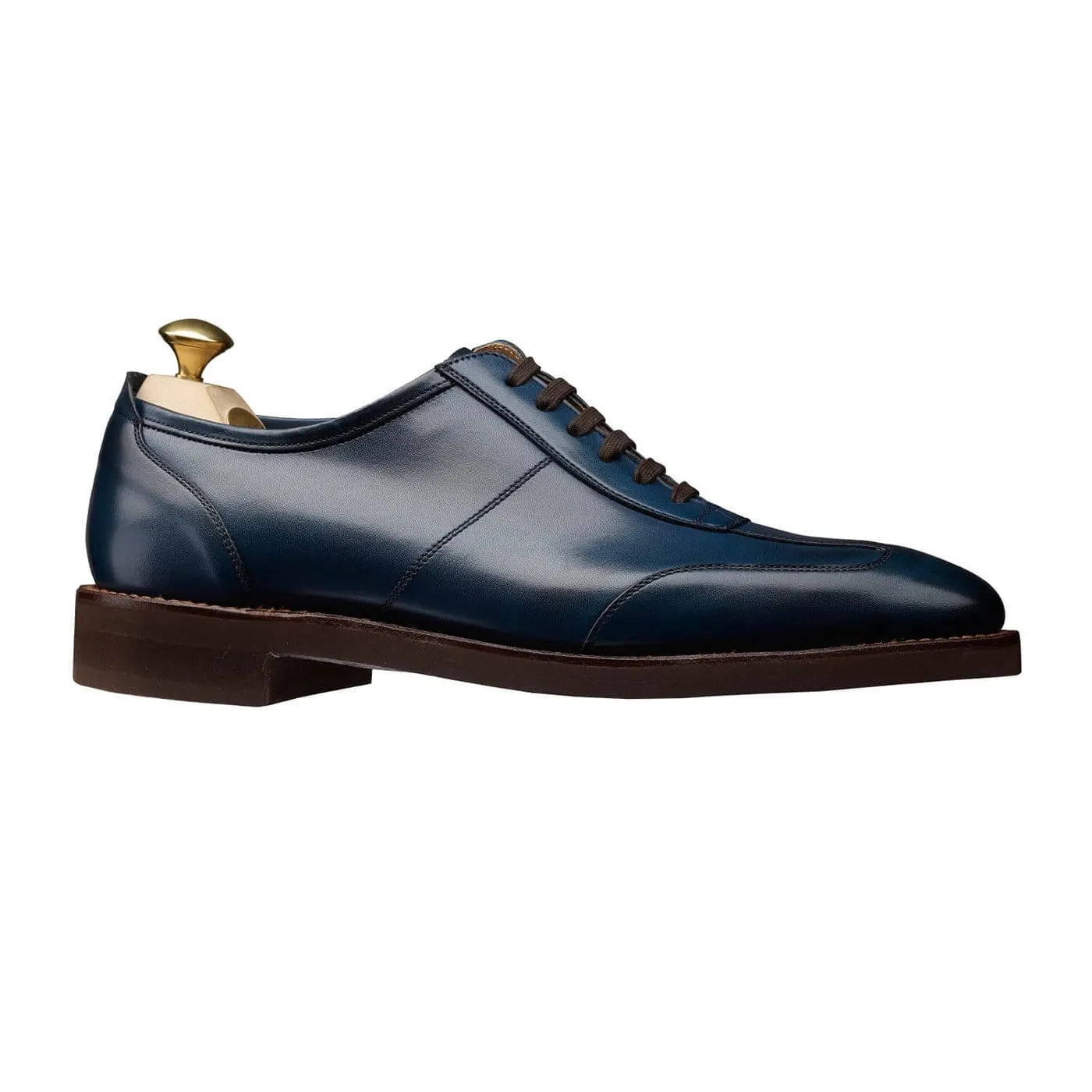 Truro Blue Burnished Calf,Men Oxfords