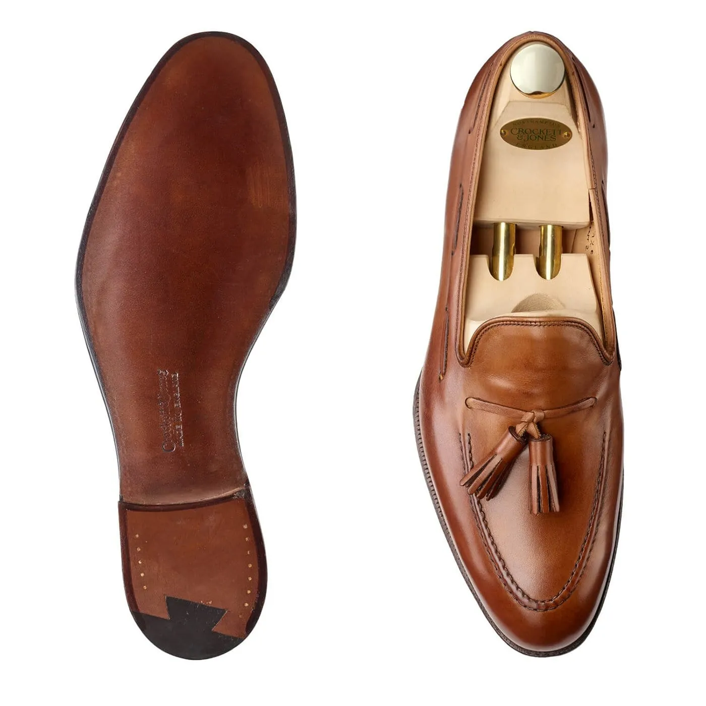 Vincent 2 Tan Antique Calf,Men Loafers