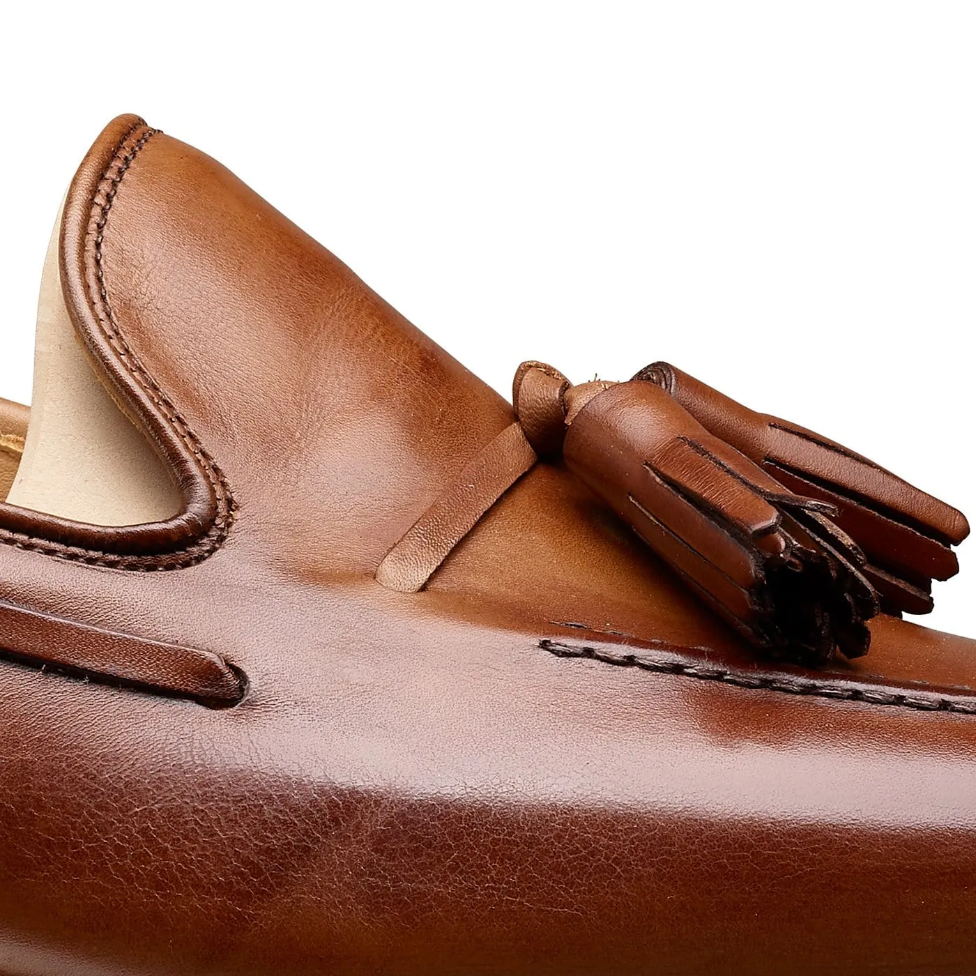 Vincent 2 Tan Antique Calf,Men Loafers