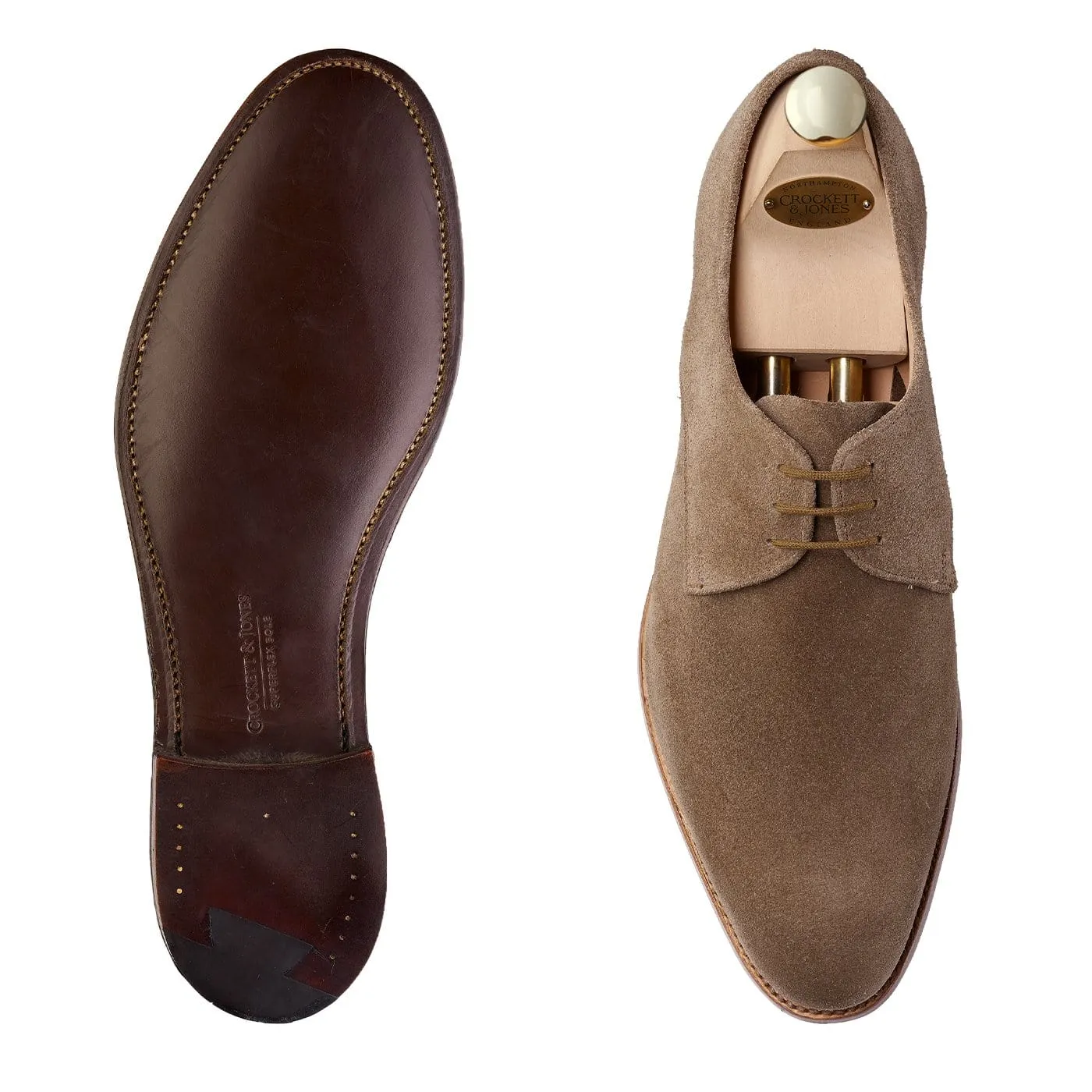Waterford Khaki Suede,Men Derbys