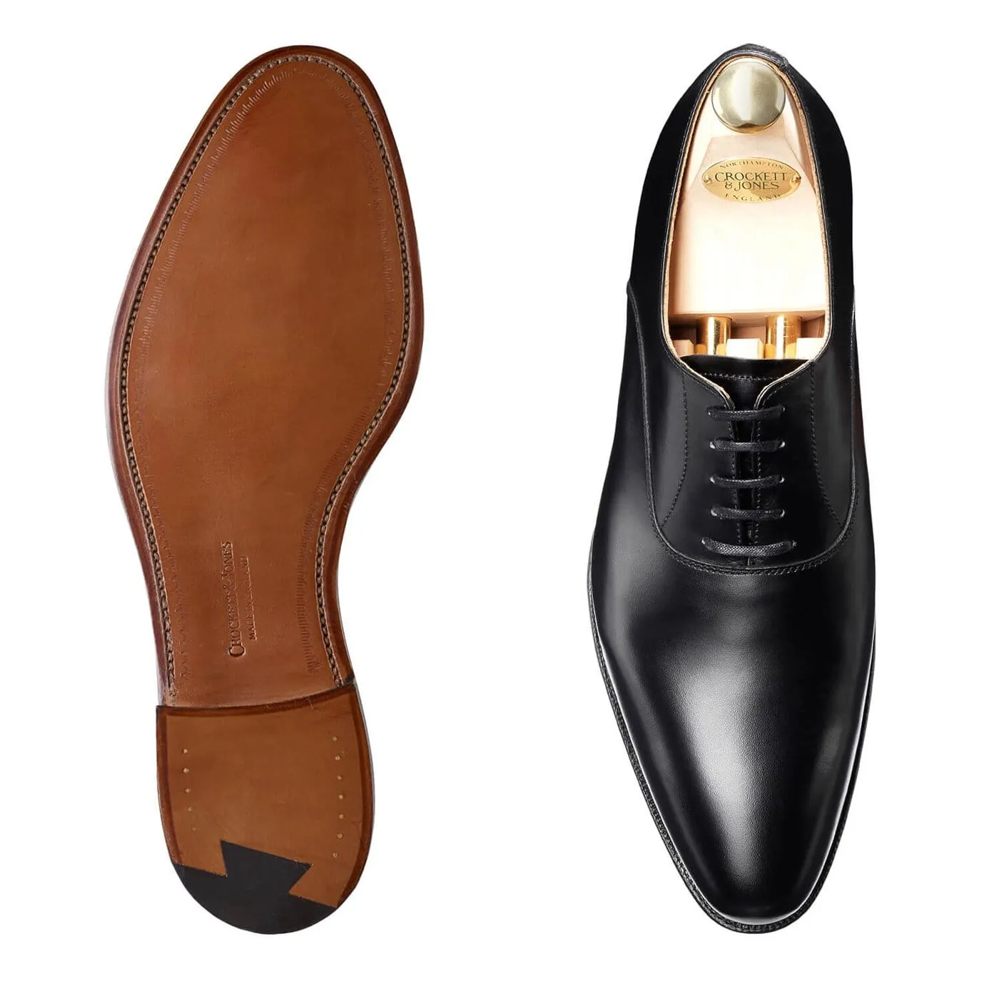 Wembley Black Calf,Men Oxfords