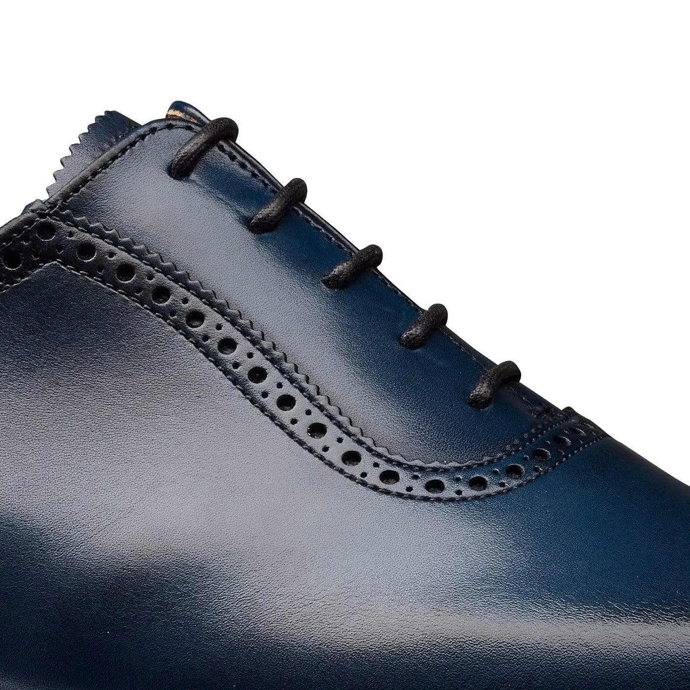 Westbourne Blue Burnished Calf,Men Oxfords