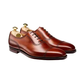 Westbourne Chestnut Burnished Calf,Men Oxfords