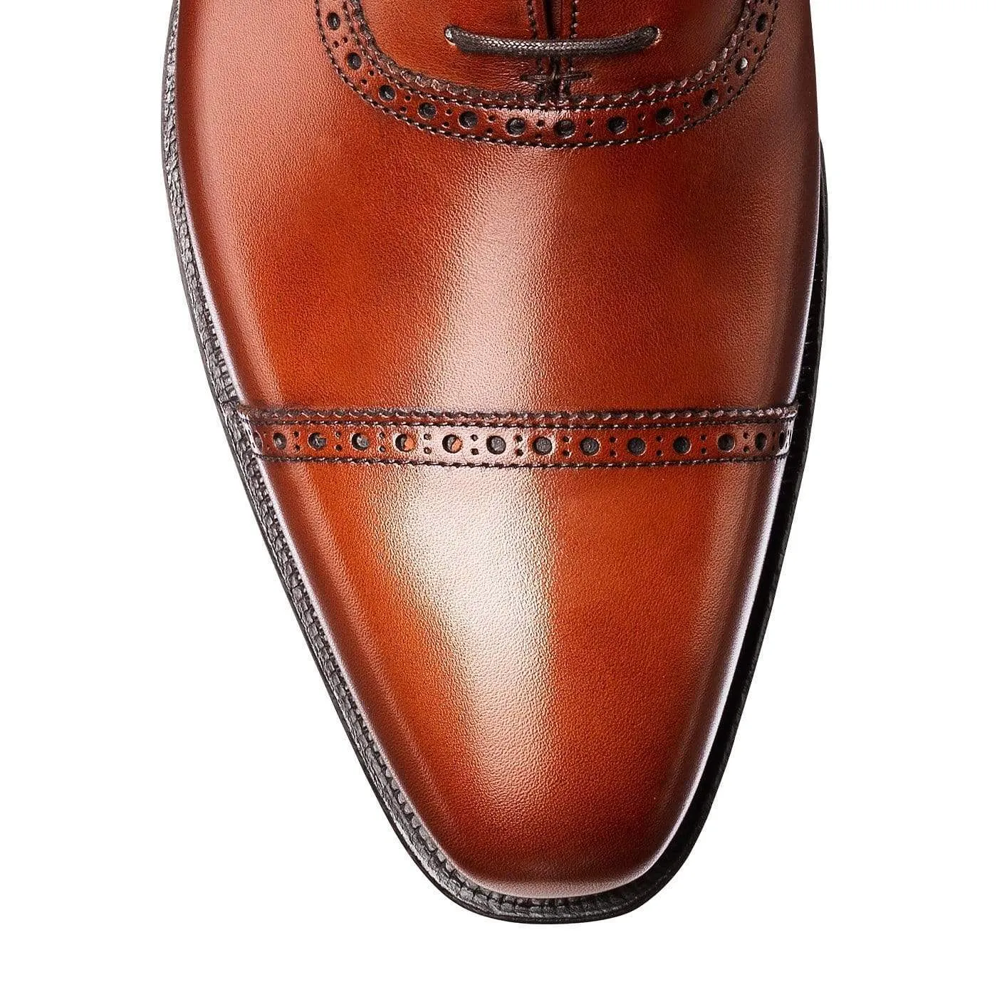 Westbourne Chestnut Burnished Calf,Men Oxfords