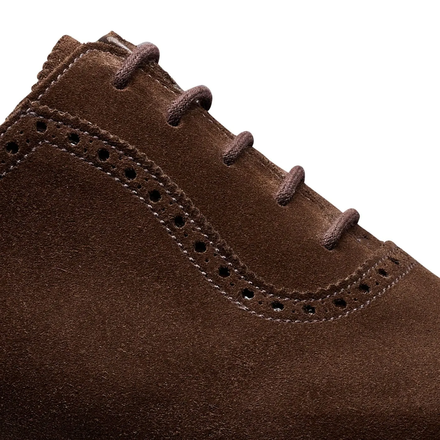 Westbourne Dark Brown Calf Suede,Men Oxfords