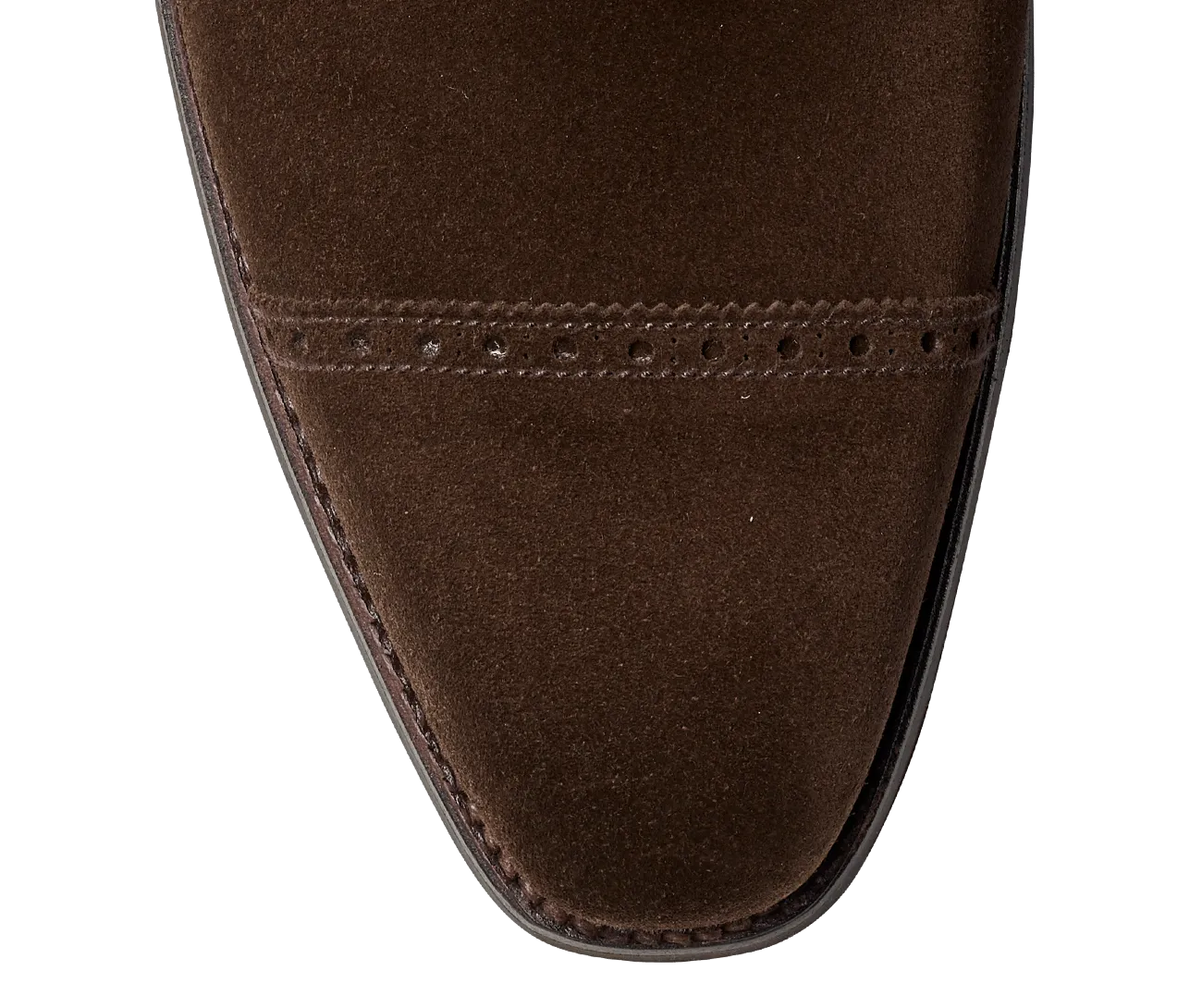 Westbourne Dark Brown Calf Suede,Men Oxfords