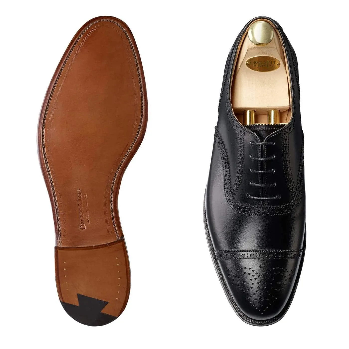 Westfield Black Calf,Men Oxfords