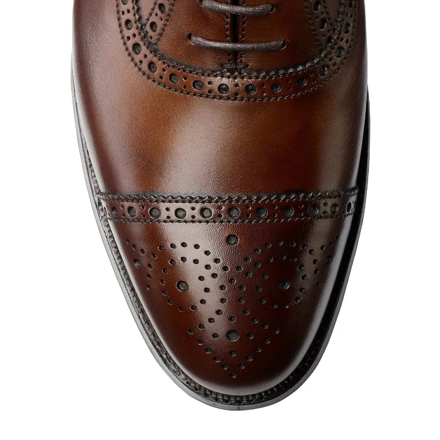 Westfield Dark Brown Burnished Calf,Men Oxfords