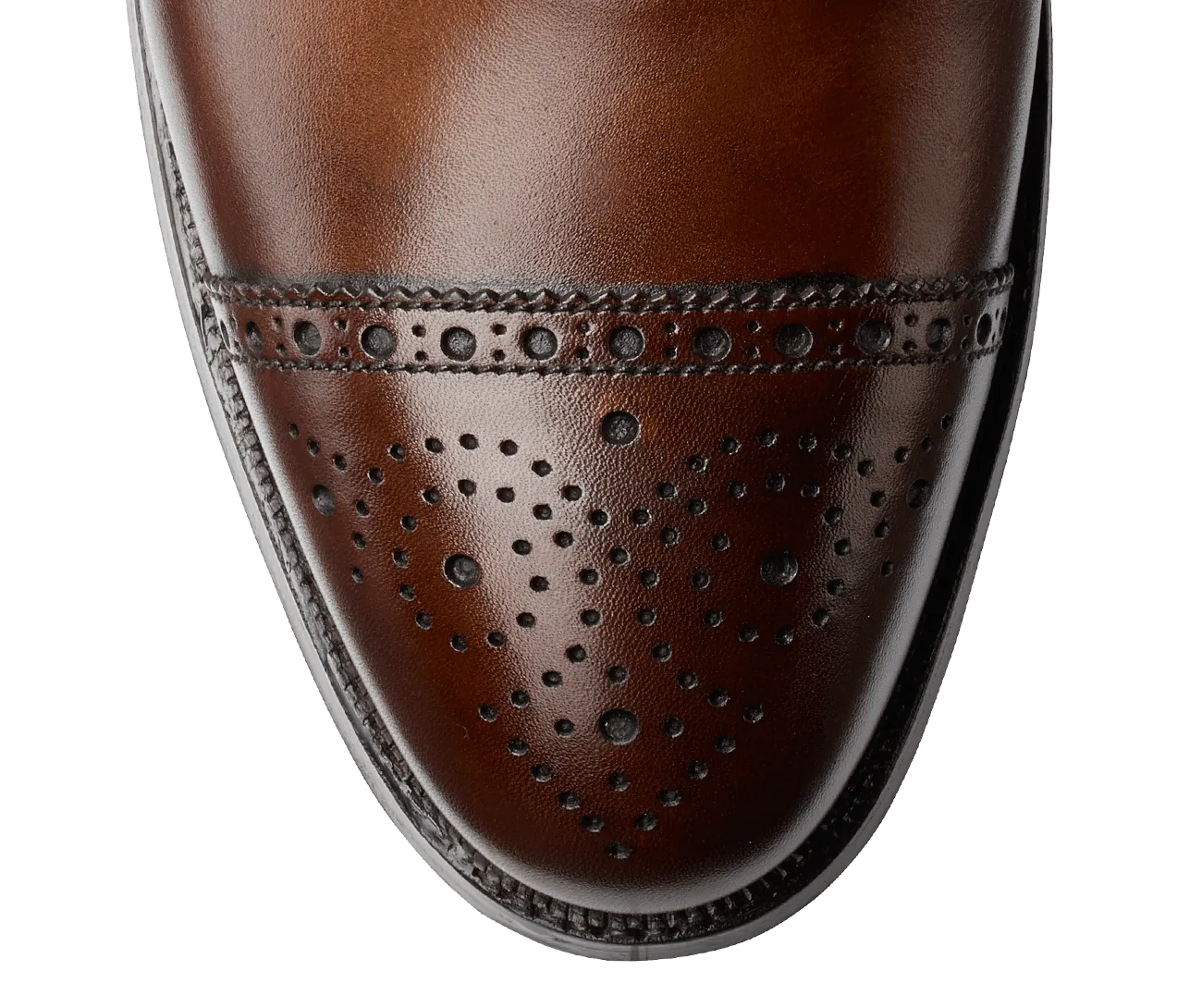 Westfield Dark Brown Burnished Calf,Men Oxfords