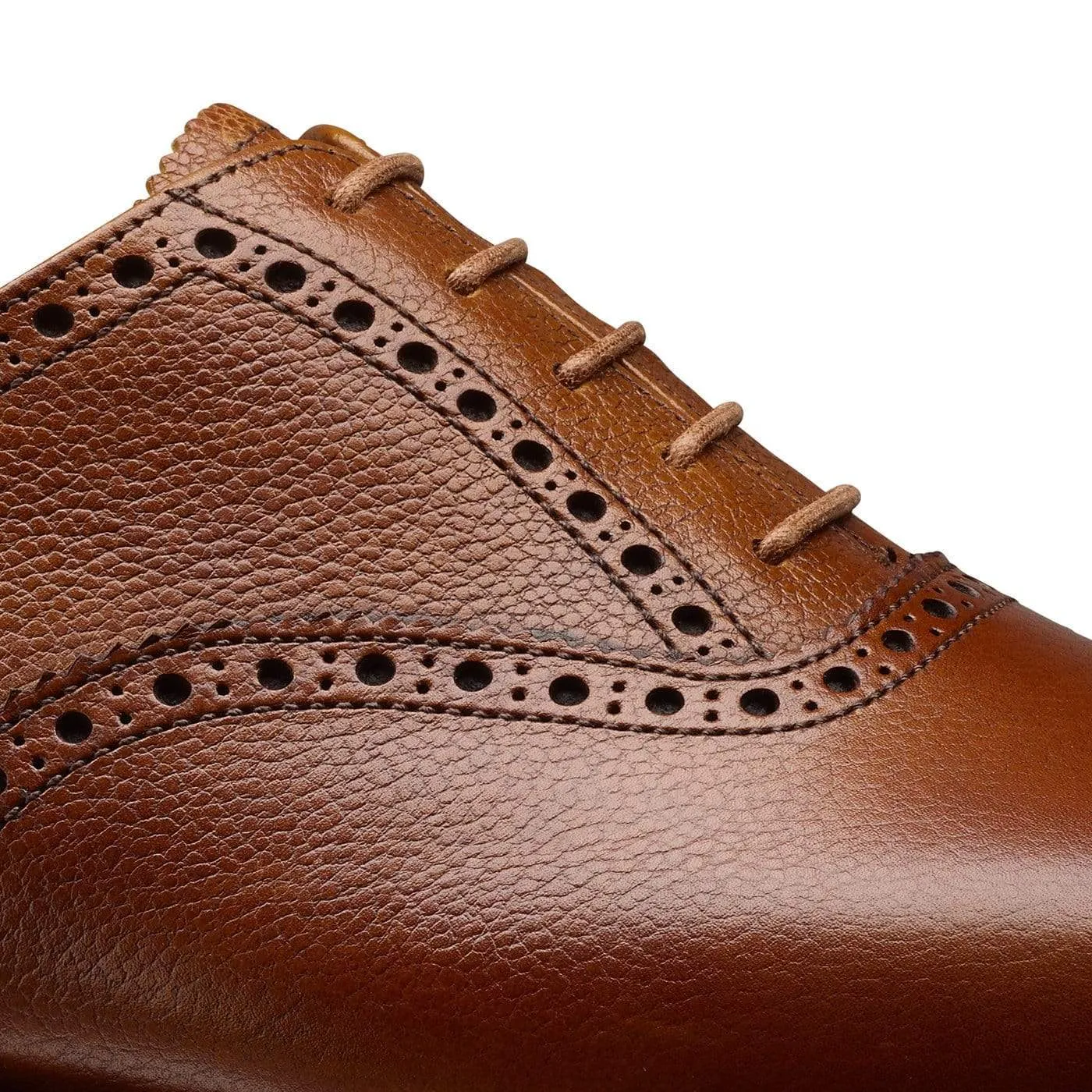 Westfield Tan Pebble Grain,Men Oxfords