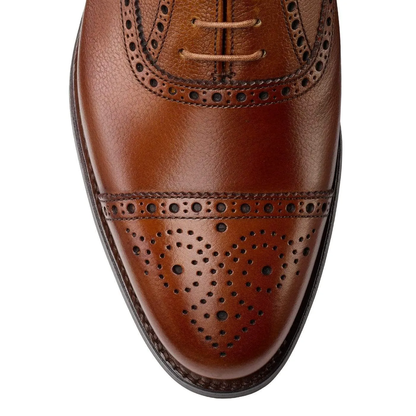 Westfield Tan Pebble Grain,Men Oxfords