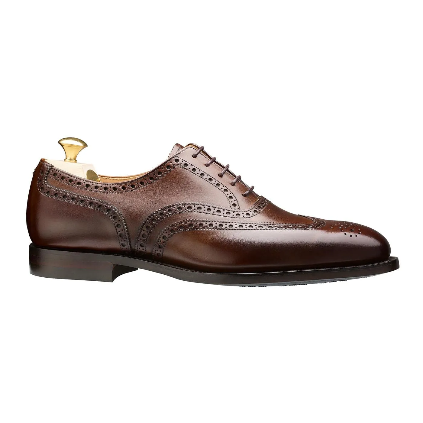 Westgate 2 Dark Brown Burnished Calf,Men Oxfords