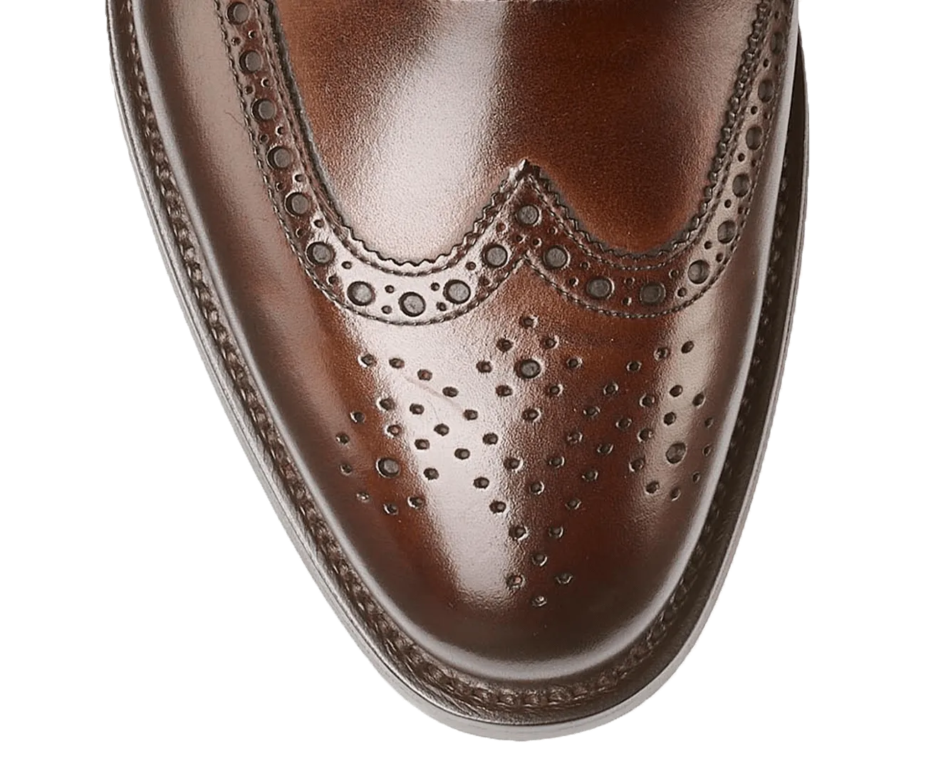Westgate 2 Dark Brown Burnished Calf,Men Oxfords