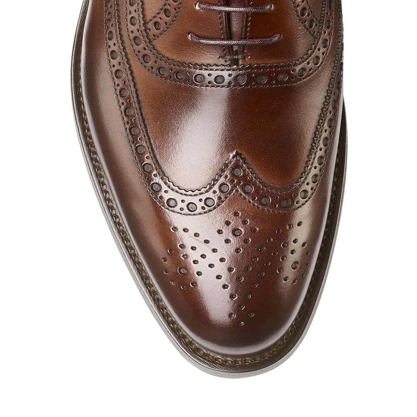 Westgate 2 Dark Brown Burnished Calf,Men Oxfords