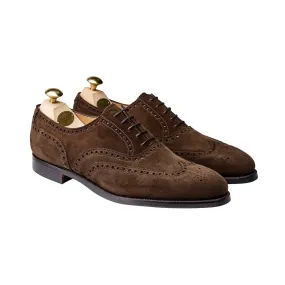Westgate 2 Dark Brown Calf Suede,Men Oxfords