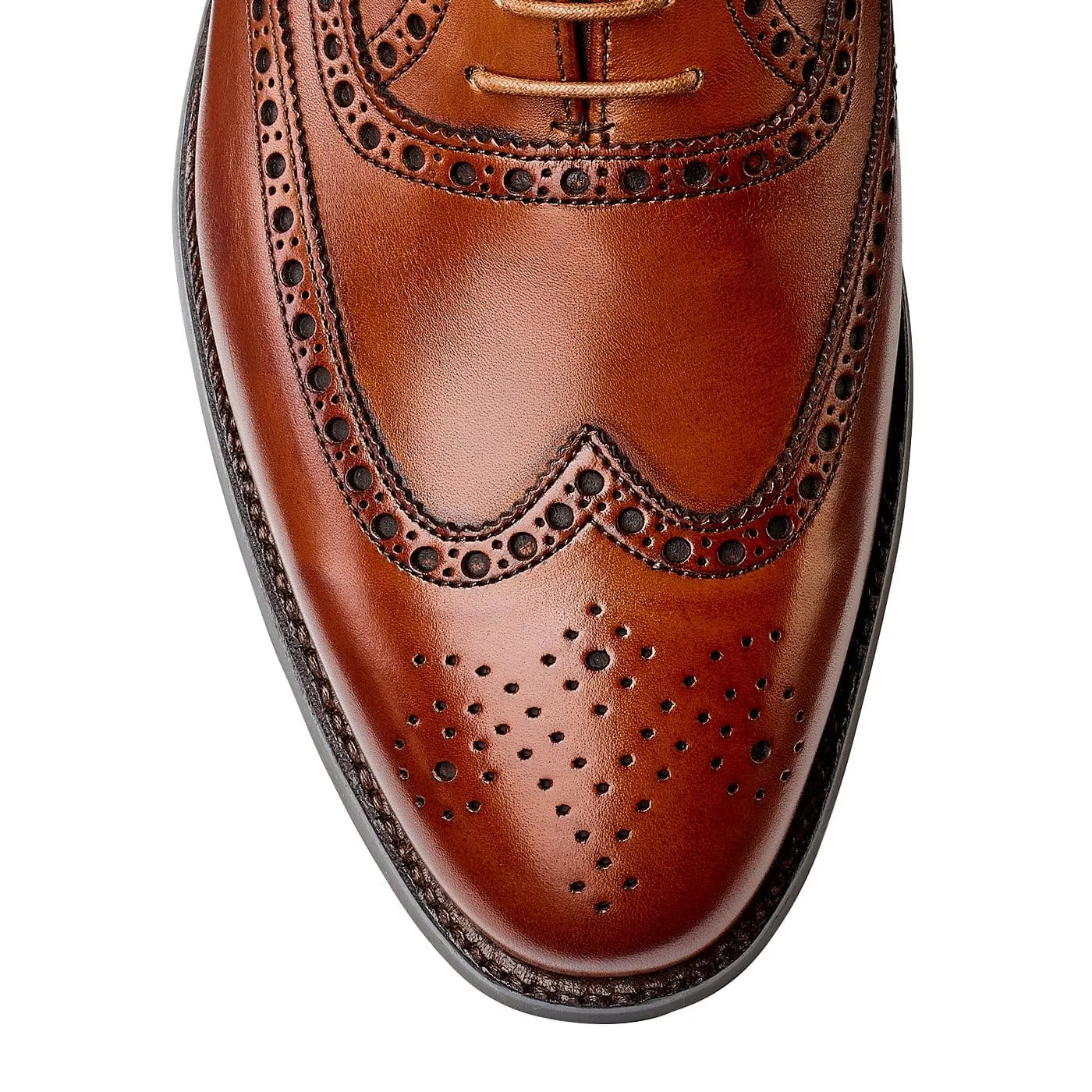 Westgate 2 Tan Burnished Calf,Men Oxfords