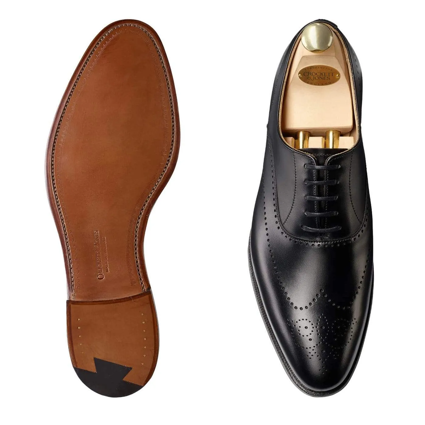 Weybridge Black Calf,Men Oxfords