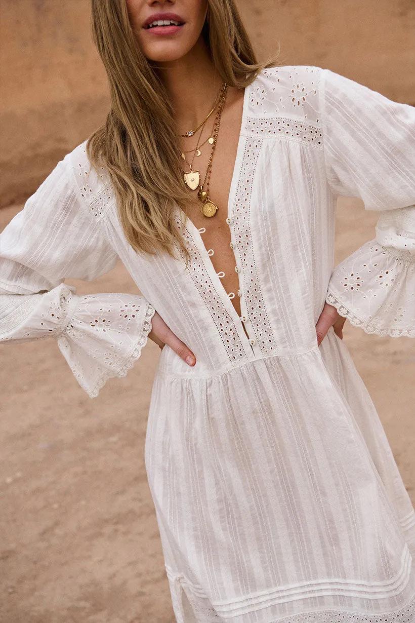 Whimsy Garden Lace Gown,Dresses
