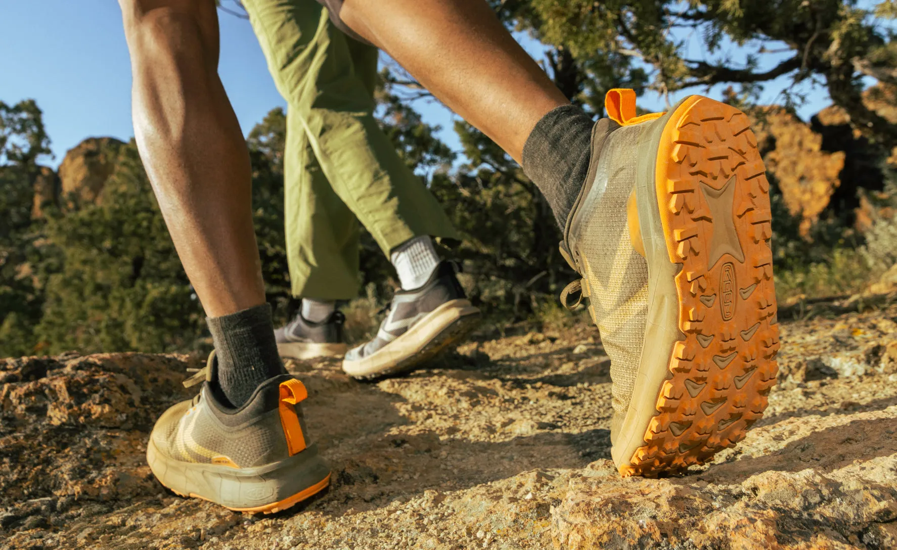 Women's 450 Dirt Hiking Shoe  |  Birch/Nectarine,Anti-Slip