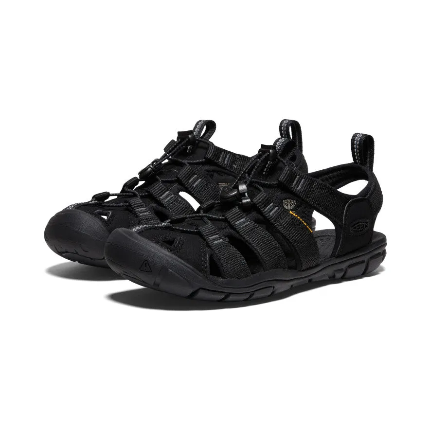 Women's Clearwater CNX Sandal  |  Black/Black,Anti-Slip