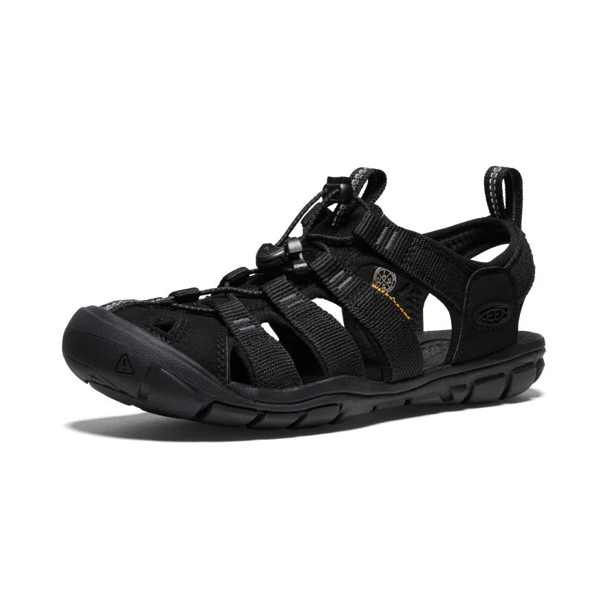 Women's Clearwater CNX Sandal  |  Black/Black,Anti-Slip