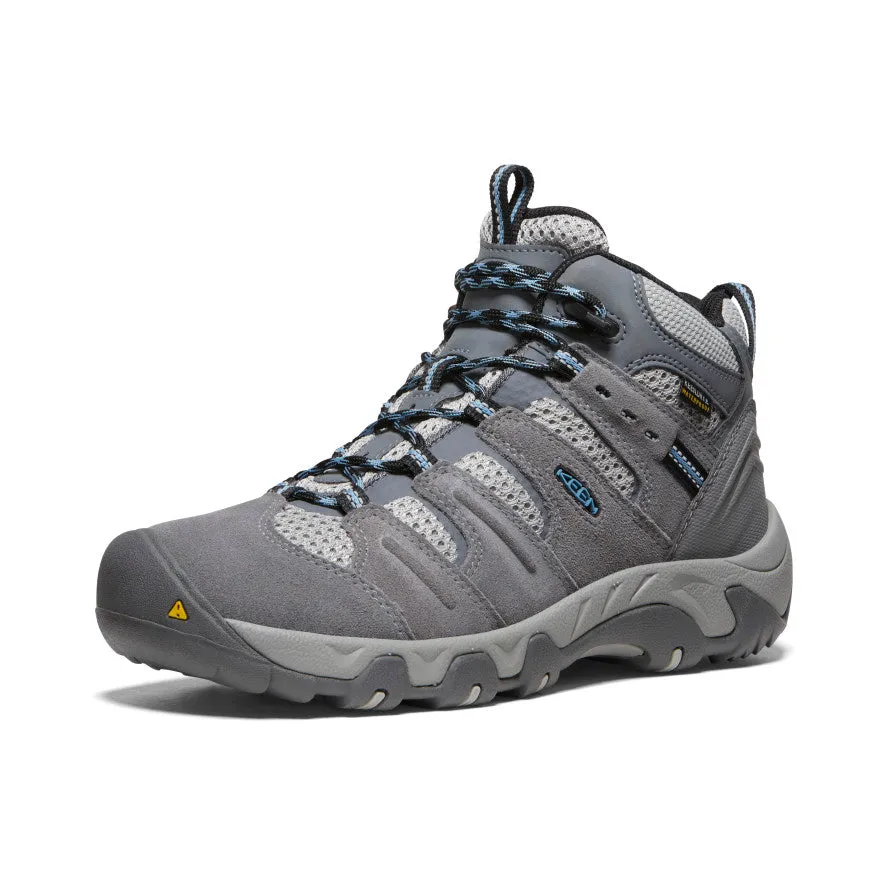 Women's Headout Waterproof Hiking Boot  |  Steel Grey/Blue Heaven,Anti-Slip