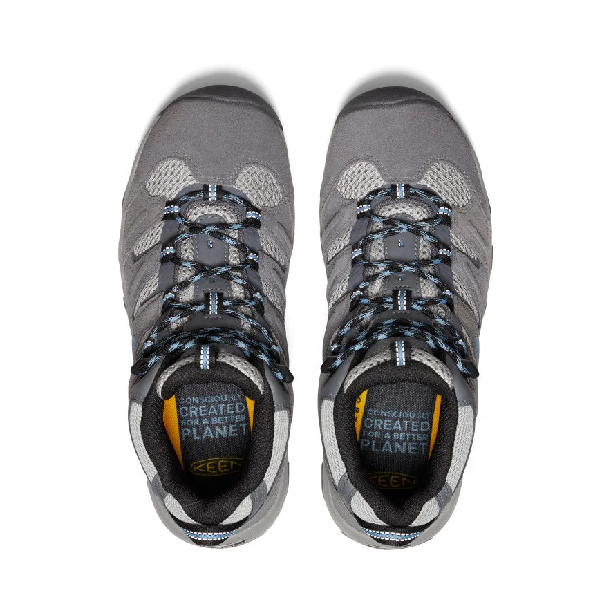 Women's Headout Waterproof Hiking Boot  |  Steel Grey/Blue Heaven,Anti-Slip