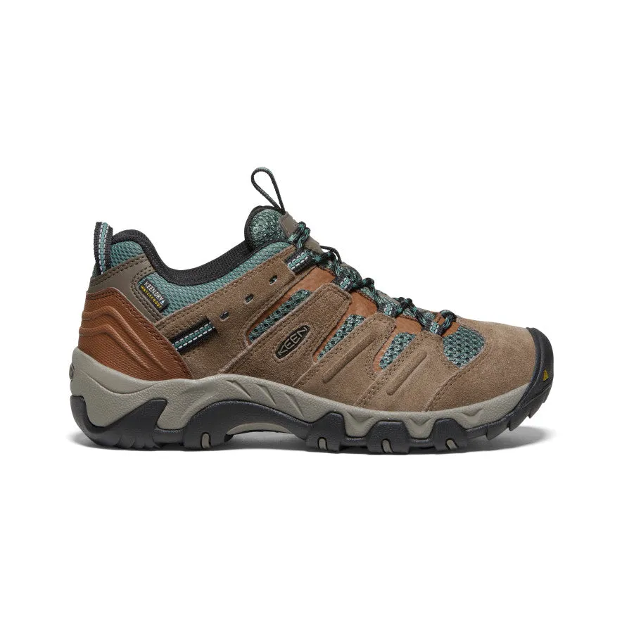 Women's Headout Waterproof Hiking Shoe  |  Shitake/Dark Forest,Anti-Slip