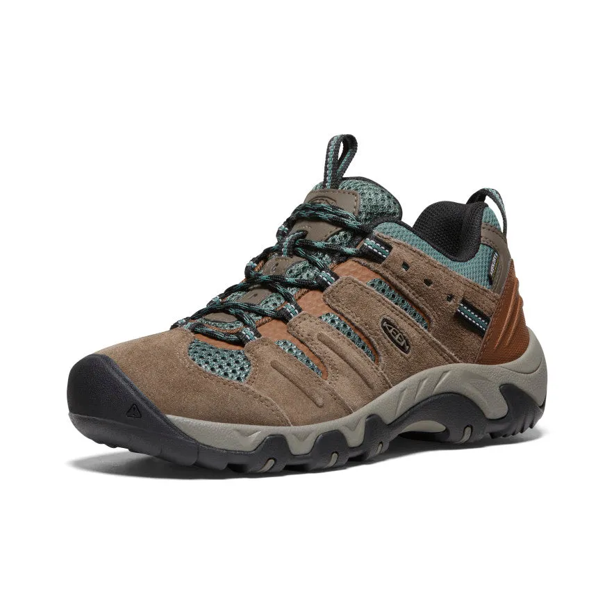 Women's Headout Waterproof Hiking Shoe  |  Shitake/Dark Forest,Anti-Slip