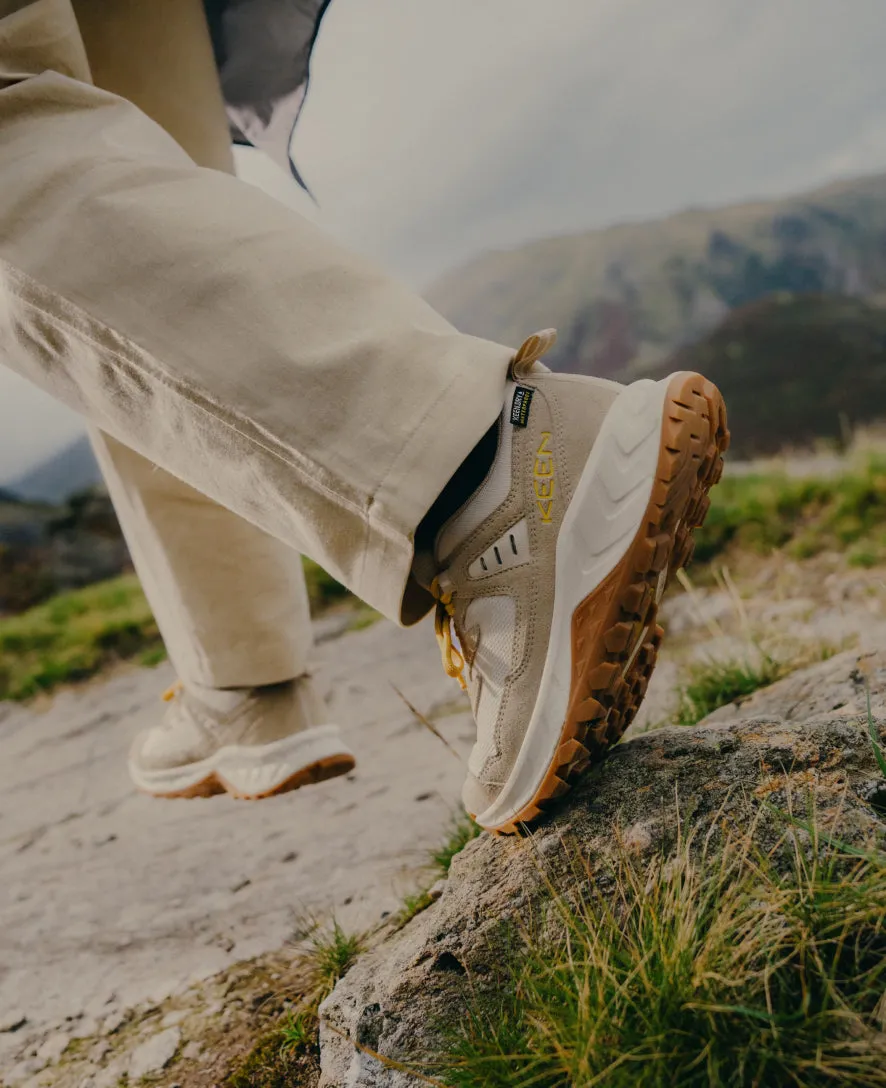 Women's Hightrail Waterproof Hiking Shoe  |  Birch/Daffodil,Anti-Slip