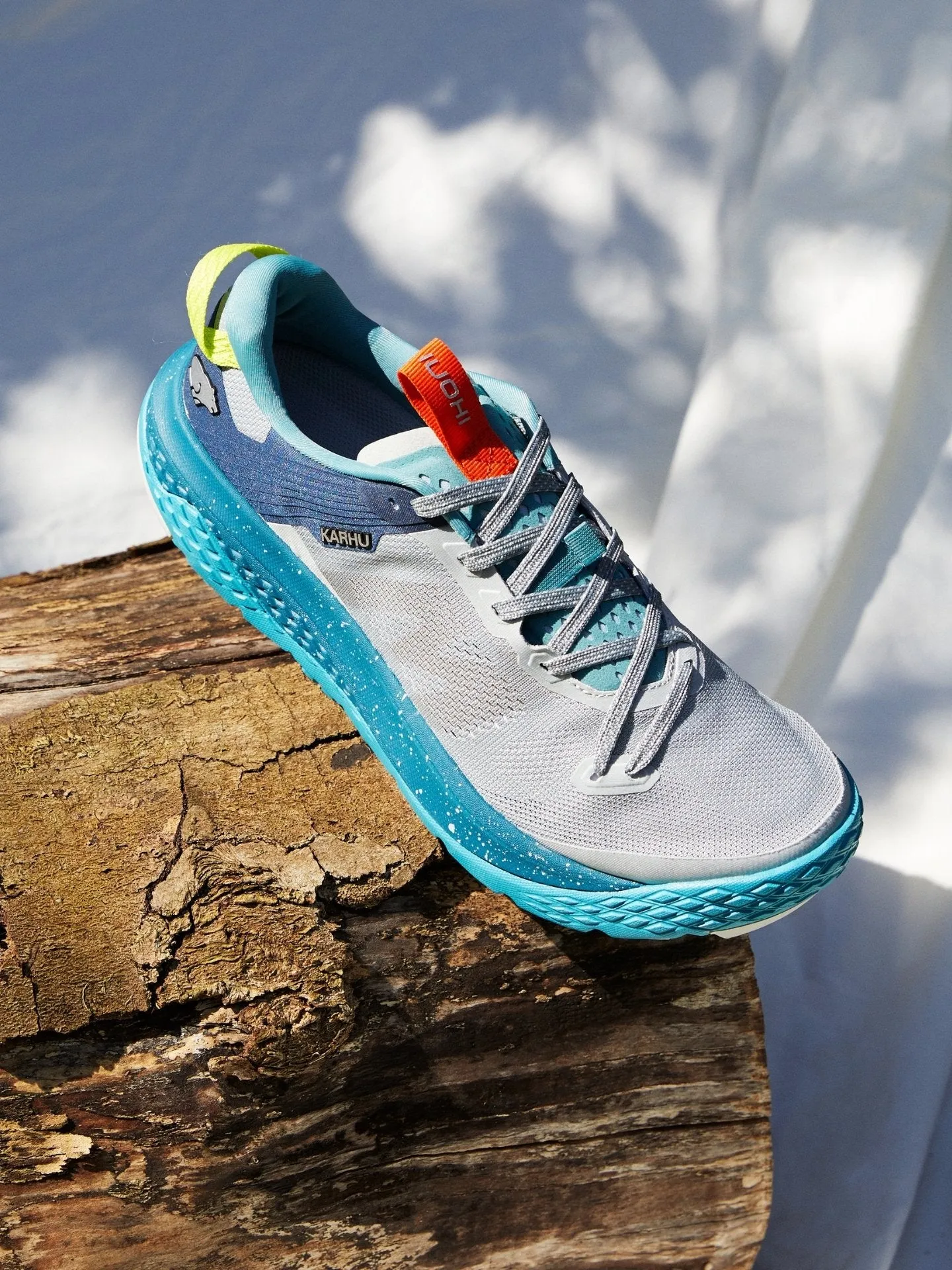 WOMEN'S IKONI TRAIL 1.0 - MIRAGE GRAY / DEEP LAGOON,Women Shoes