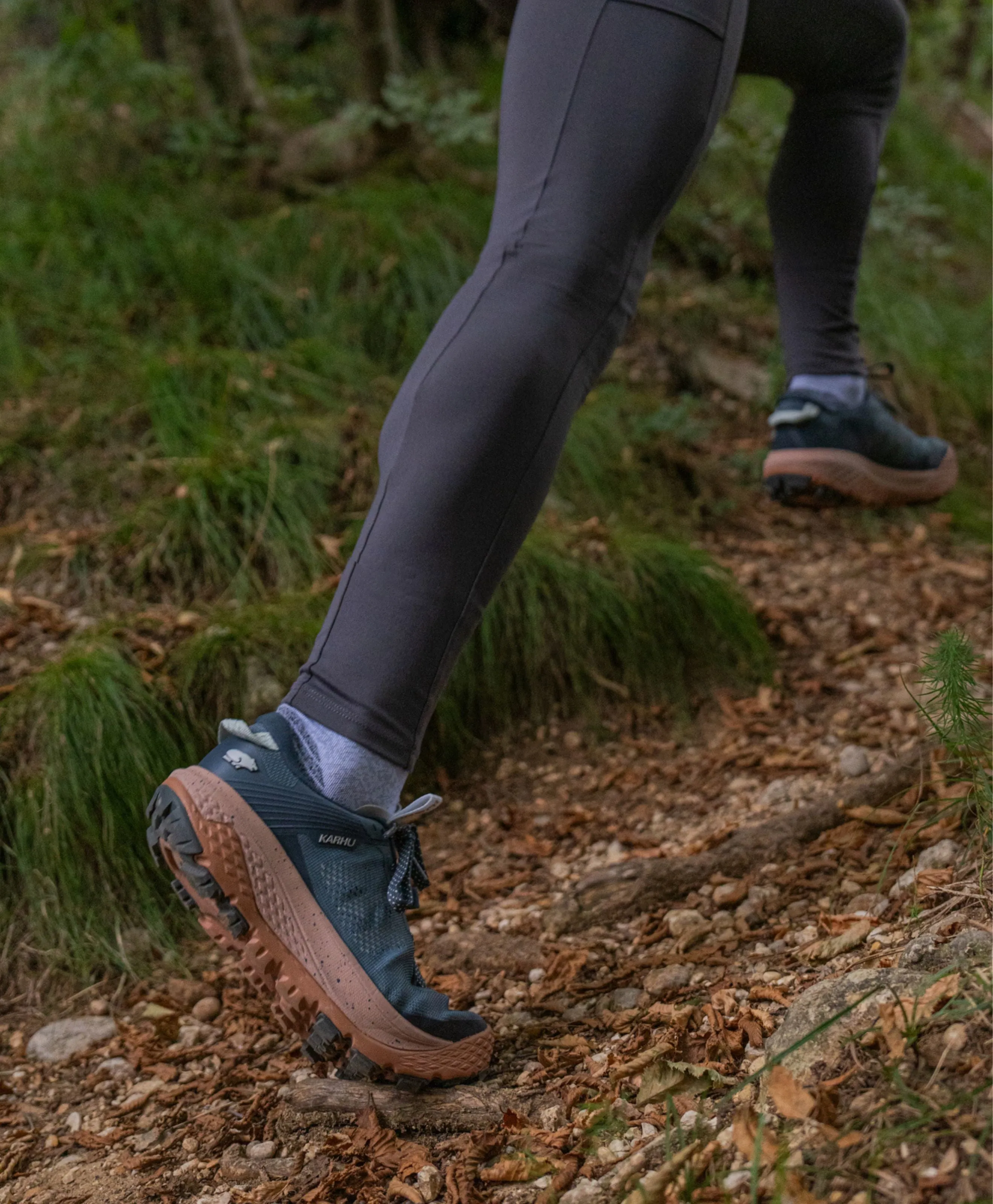 WOMEN'S IKONI TRAIL 1.0 - STORMY WEATHER / RUGBY TAN,Women Shoes